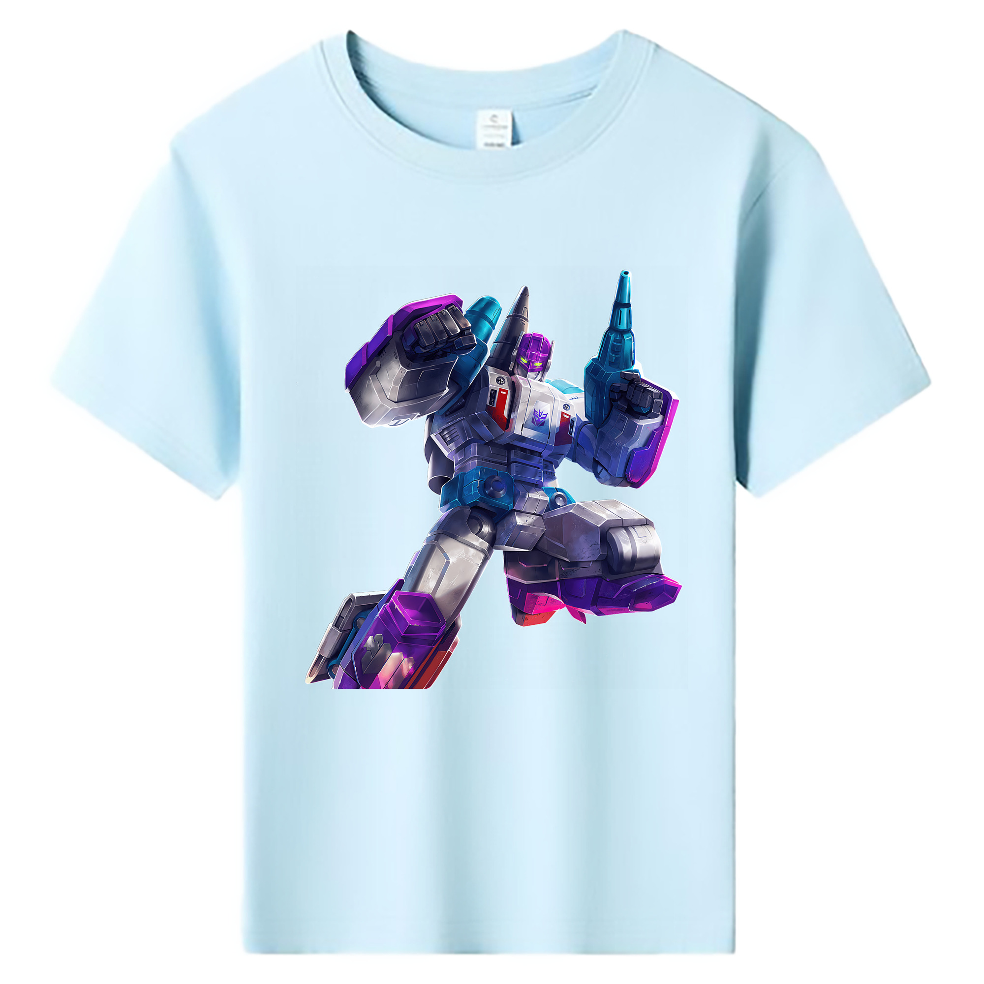 （画像用） Transformers トランスフォーマー 綿100％キッズTシャツ（フロントプリント）